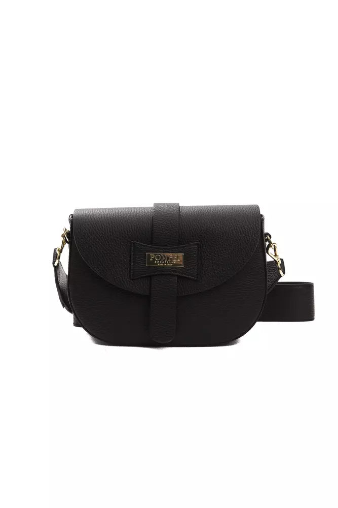 Women's Crossbody Bag with Multiple Compartments in Gray for Organized Daily UsePompei Donatella Leather Crossbody Women's Bag Women's Crossbody Bag with Multiple Compartments in Gray for Organized Daily UsePompei Donatella Leather Crossbody Women's Bag