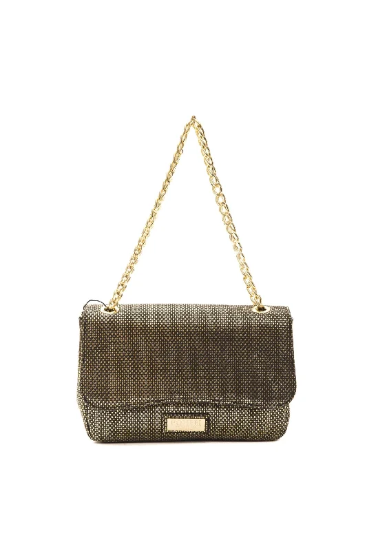 Women's Crossbody Bag with Chain Strap in Gold for a Glamorous TouchPompei Donatella Oro Crossbody Women's Bag Women's Crossbody Bag with Chain Strap in Gold for a Glamorous TouchPompei Donatella Oro Crossbody Women's Bag