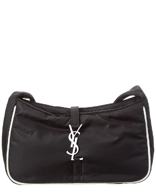 Women's Crossbody Bag with Zippered Pocket on the Back in Red for SecuritySaint Laurent Le 5 À 7 Mini Nylon Crossbody Women's Crossbody Bag with Zippered Pocket on the Back in Red for SecuritySaint Laurent Le 5 À 7 Mini Nylon Crossbody