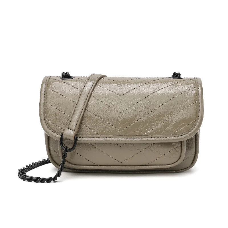 Hand - painted Canvas Crossbody Bag in Yellow for a Unique and Artistic LookTiffany & Fred Quilted Cracked Leather Crossbody Bag Hand - painted Canvas Crossbody Bag in Yellow for a Unique and Artistic LookTiffany & Fred Quilted Cracked Leather Crossbody Bag