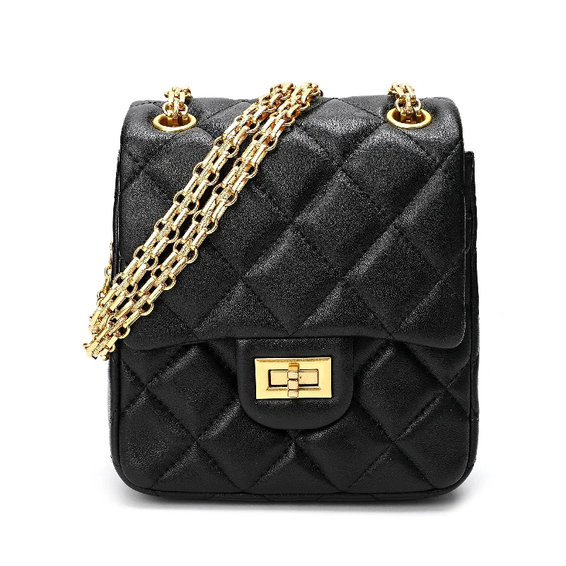 Metallic Crossbody Bag in Silver for New Year's Eve and Special CelebrationsTiffany & Fred Quilted Sheepskin Leather Crossbody Metallic Crossbody Bag in Silver for New Year's Eve and Special CelebrationsTiffany & Fred Quilted Sheepskin Leather Crossbody