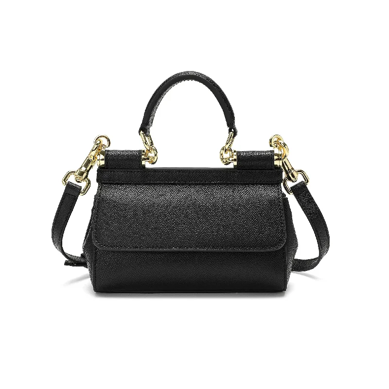 Women's Crossbody Bag with Chain Strap in Gold for a Glamorous TouchTiffany & Fred Saffiano Leather Top-Handle Crossbody Bag Women's Crossbody Bag with Chain Strap in Gold for a Glamorous TouchTiffany & Fred Saffiano Leather Top-Handle Crossbody Bag