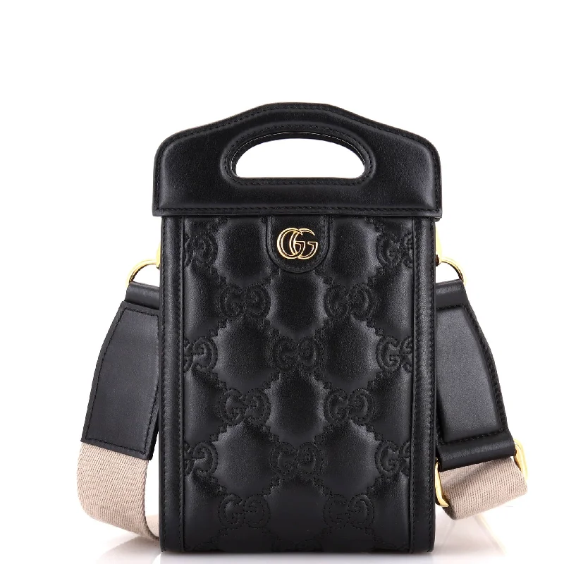 Geometric - Printed PVC Crossbody Bag in Multicolor for Trendy Street StyleTop Handle Crossbody Bag GG Matelasse Leather Mini Geometric - Printed PVC Crossbody Bag in Multicolor for Trendy Street StyleTop Handle Crossbody Bag GG Matelasse Leather Mini