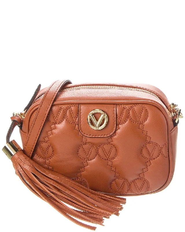 Geometric - Printed PVC Crossbody Bag in Multicolor for Trendy Street StyleValentino by Mario Valentino Amel Monogram Leather Crossbody